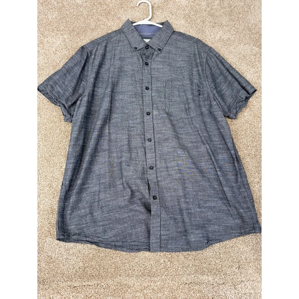 LOT Mens Shirt XL Surf Bundle Hurley Button Down Reef Quiksilver T-Shirts - Picture 6 of 16